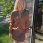 Cocoa Leopard Pullover