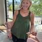 Kinsley Tank- Olive