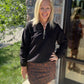 Chocolate Zebra Skort