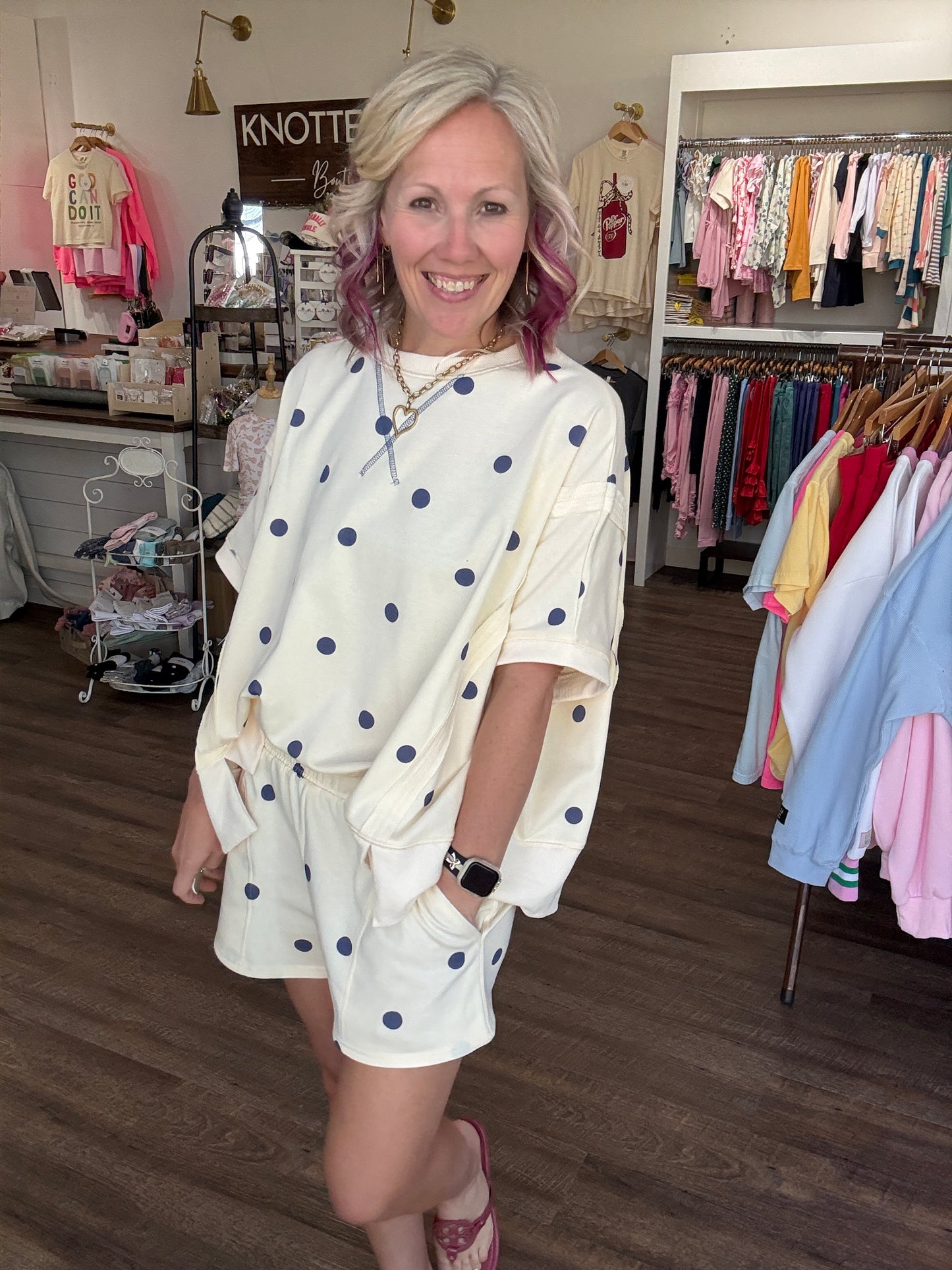 Dot Your Thing Set- Navy