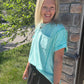 Weekend Wash Tee- Green