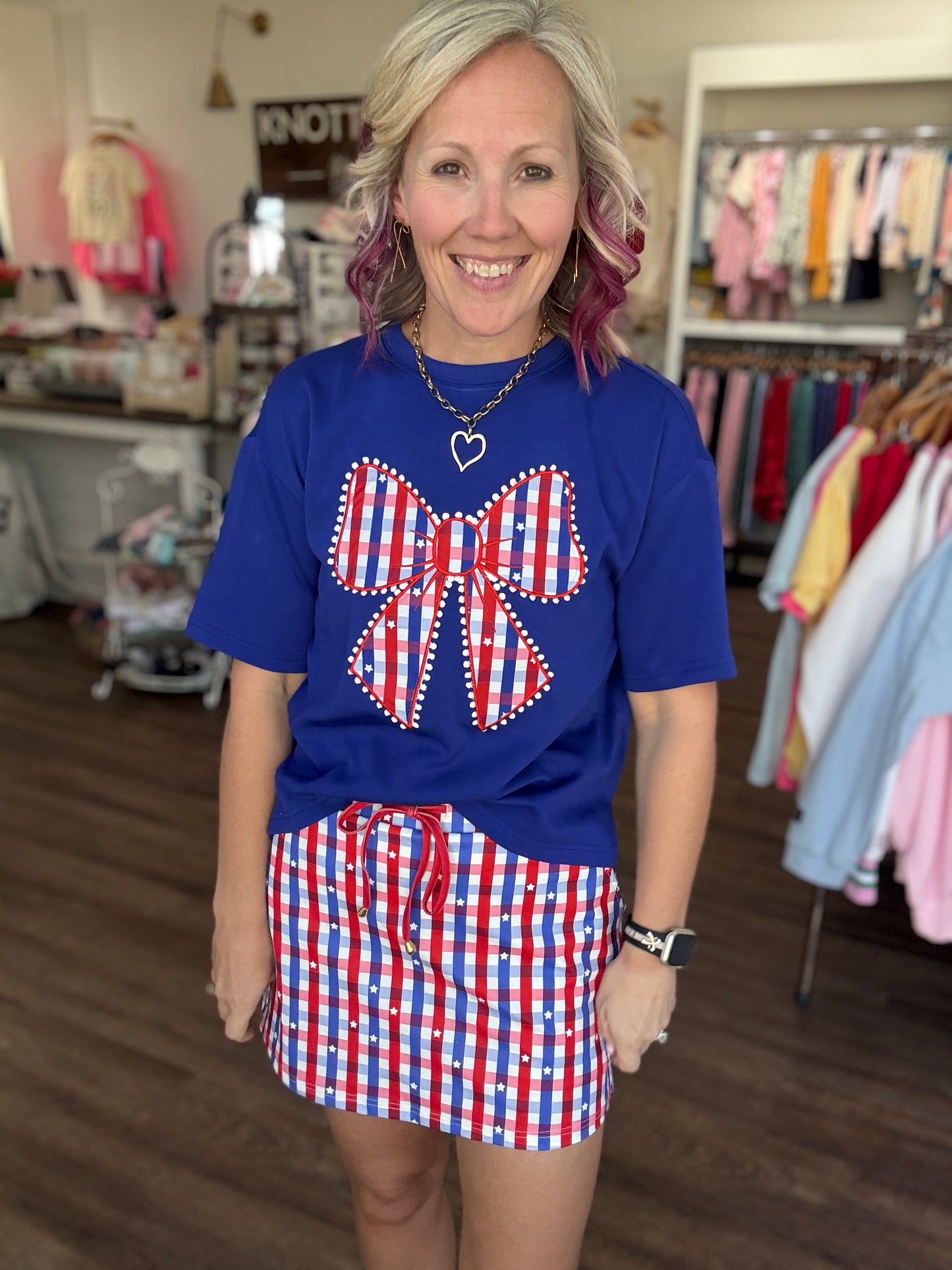 Gingham Glory  Top