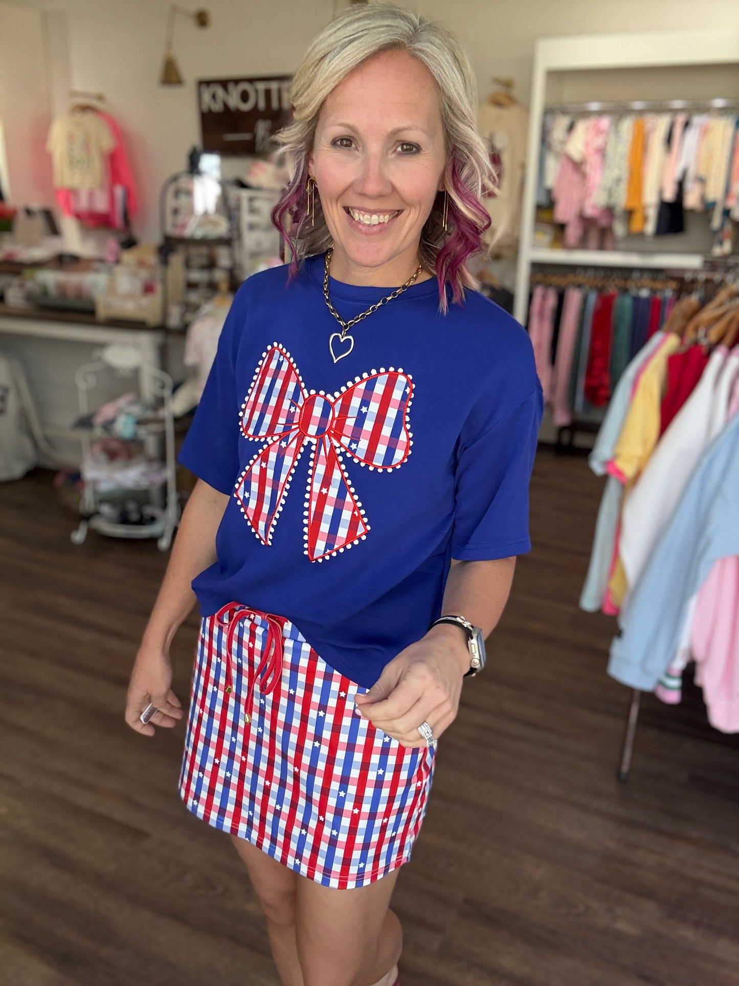 Gingham Glory  Top