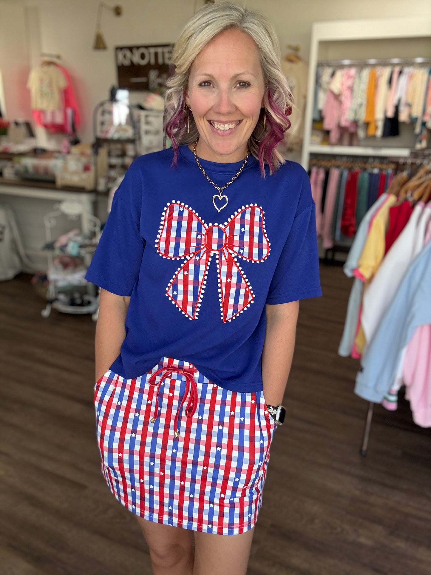 Gingham Glory  Top
