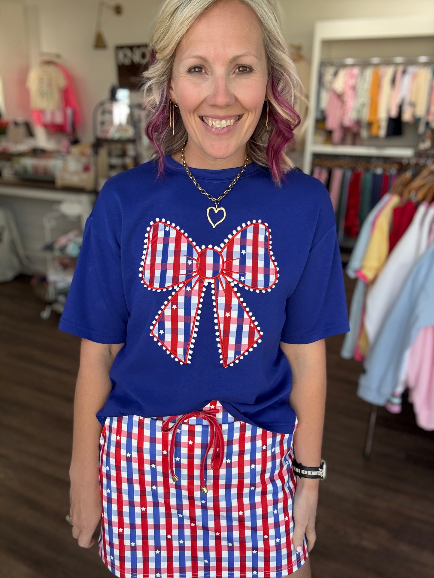 Gingham Glory  Top