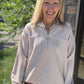 First Class Pullover- Taupe