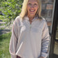 First Class Pullover- Taupe