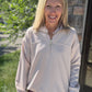 First Class Pullover- Taupe