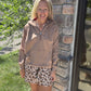 On the Go Luxe Pullover-Taupe