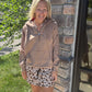 On the Go Luxe Pullover-Taupe