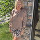 On the Go Luxe Pullover-Taupe