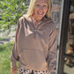 On the Go Luxe Pullover-Taupe