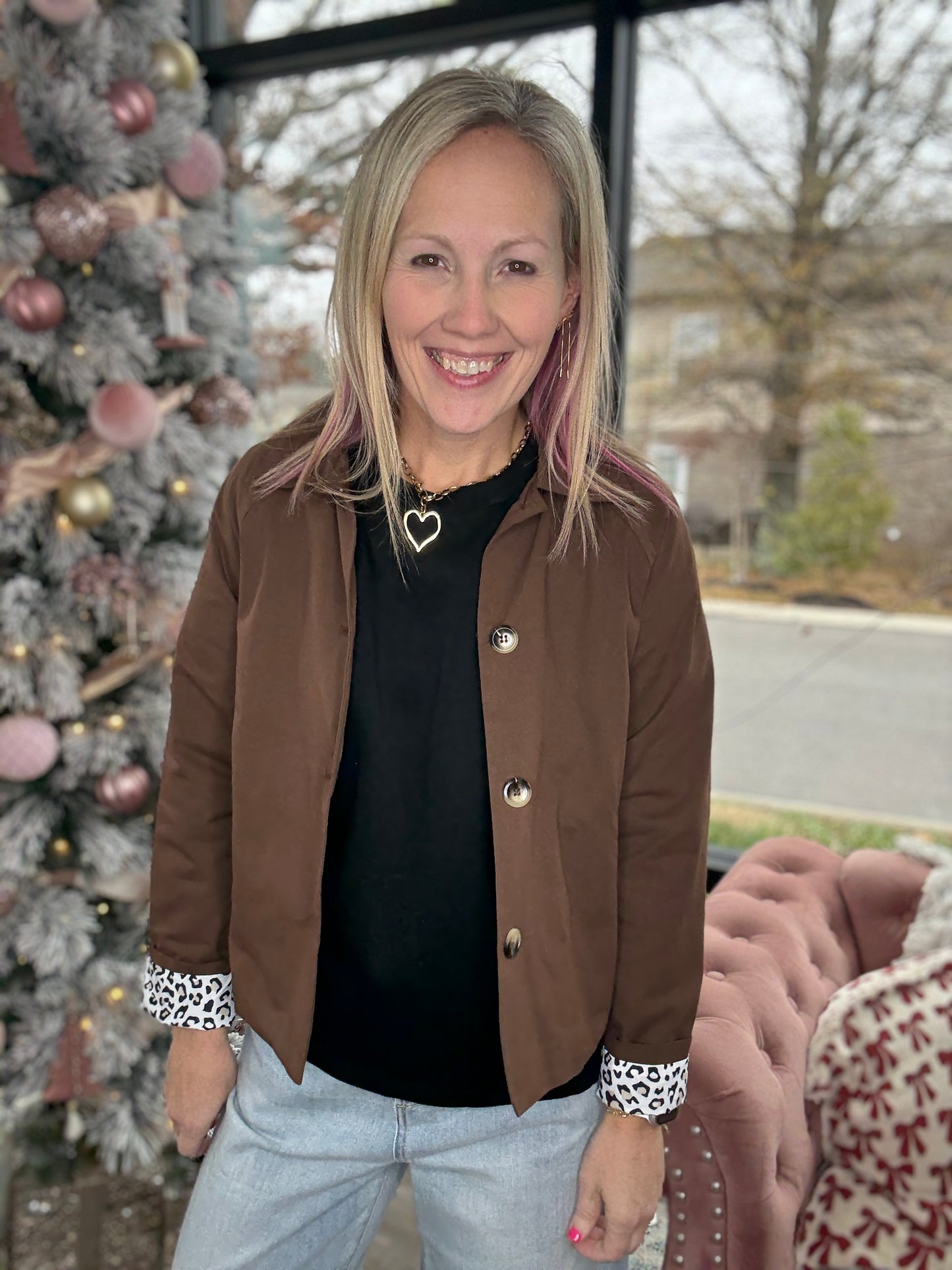 Mocha Wild Liner Jacket