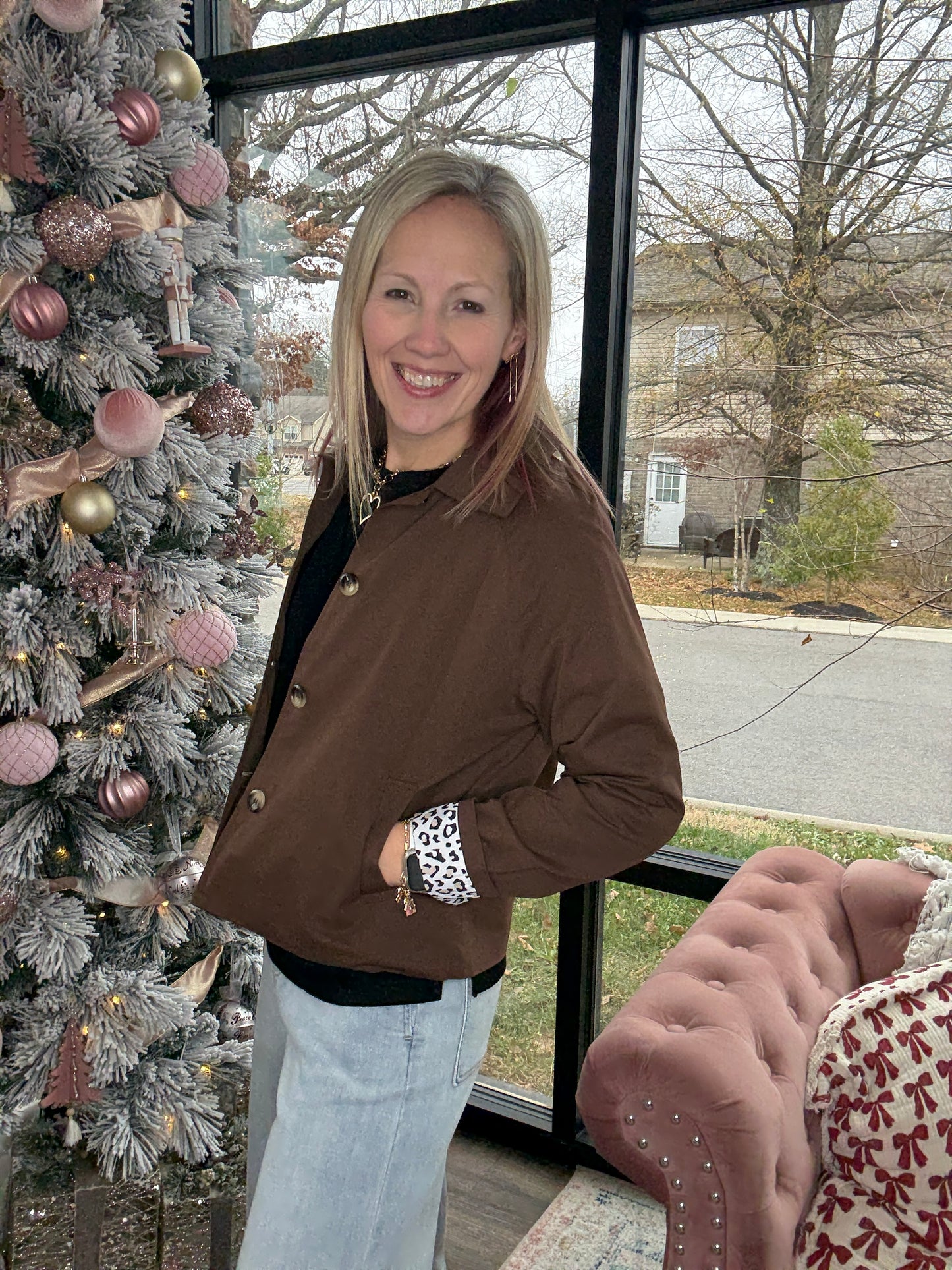 Mocha Wild Liner Jacket