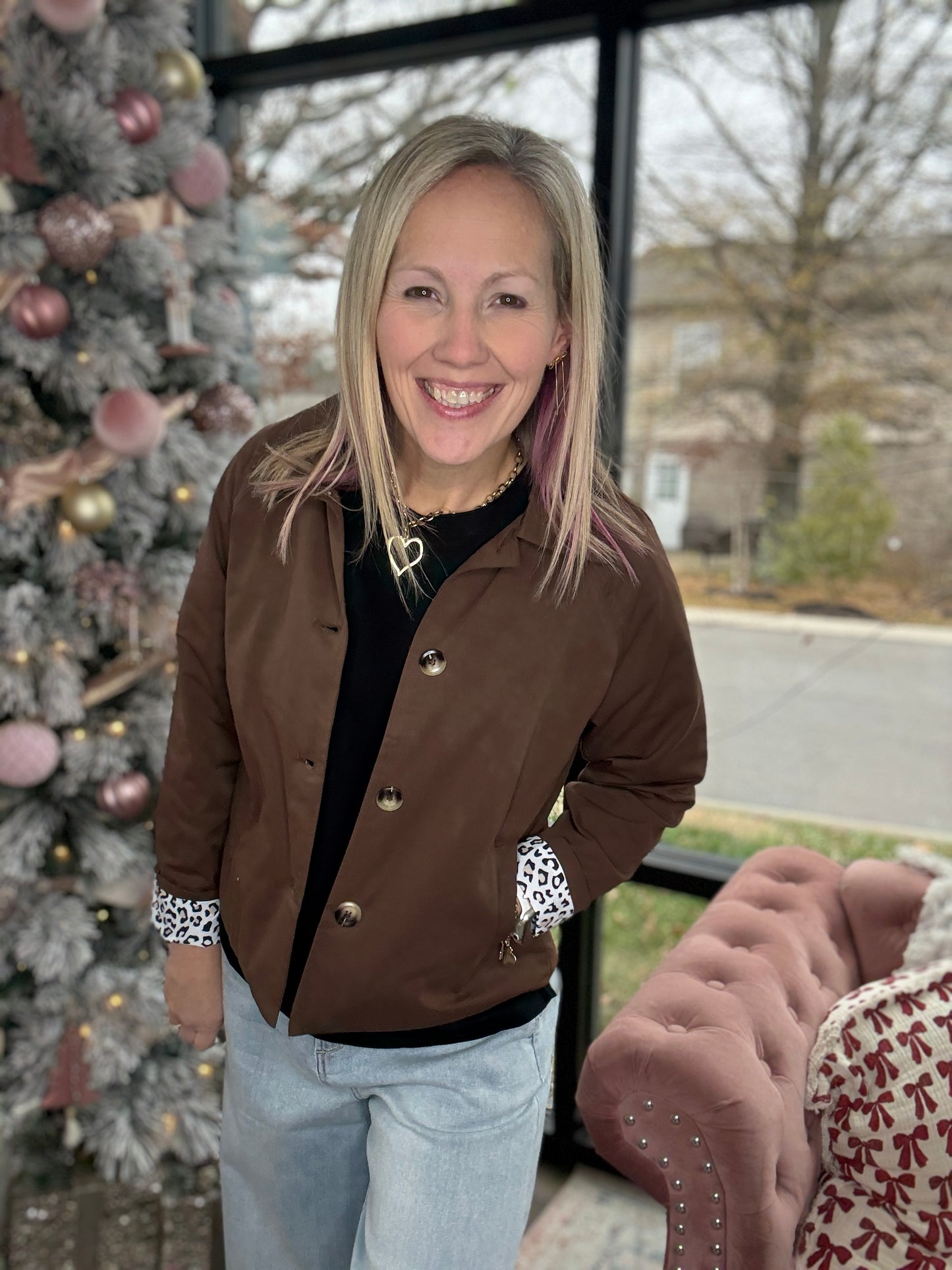 Mocha Wild Liner Jacket