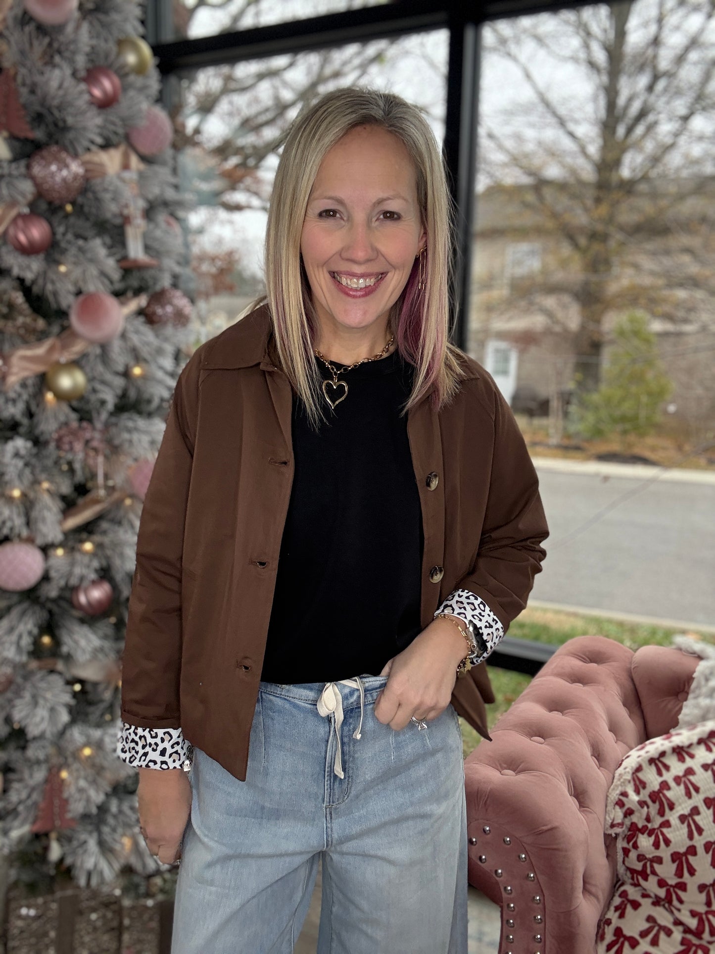 Mocha Wild Liner Jacket