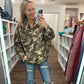 Camo Puffer Jacket