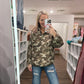 Camo Puffer Jacket
