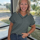 The Lucy Stripe Top