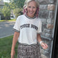 Touch Down Leopard Top