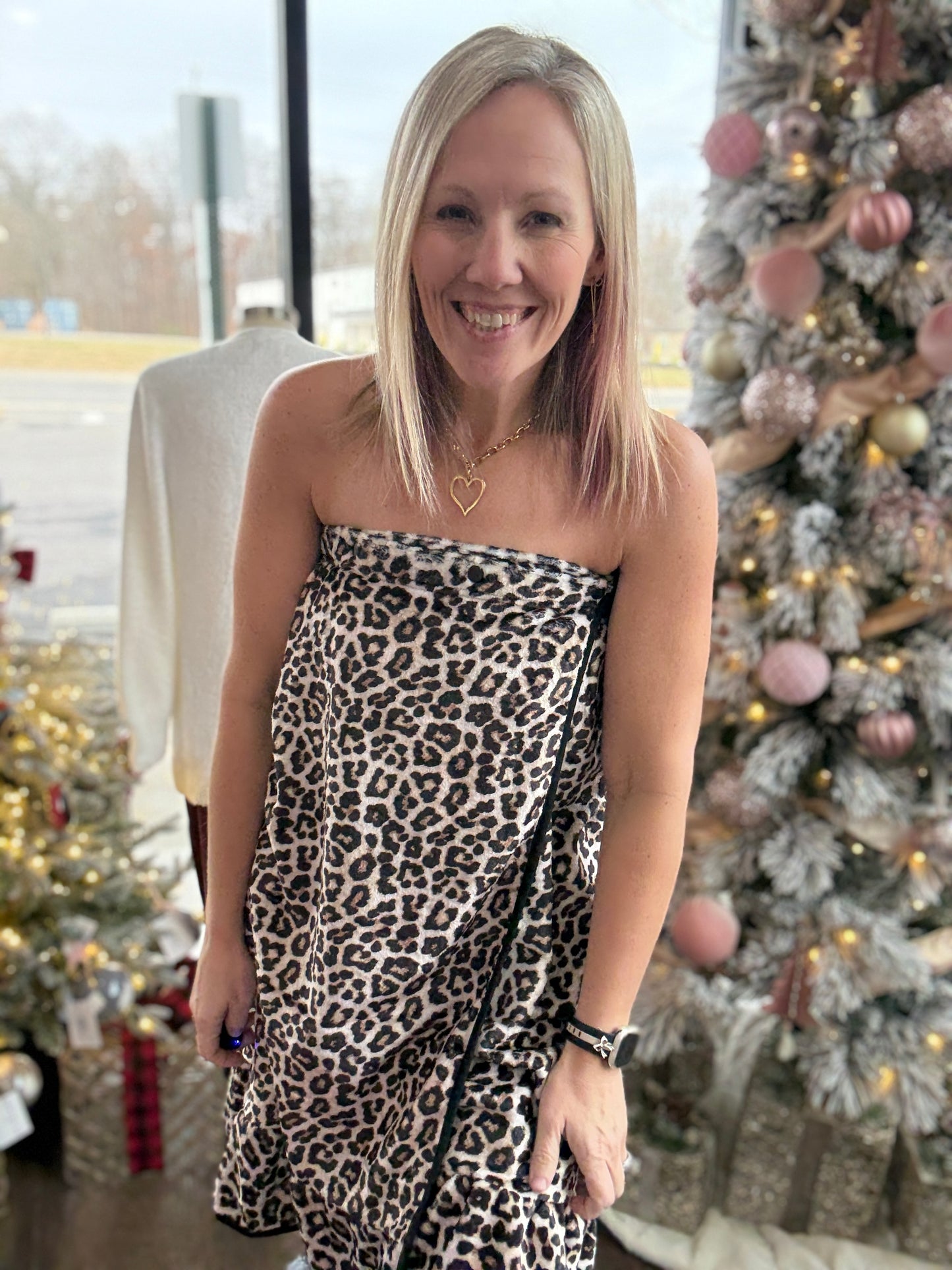 Leopard Bath Wrap