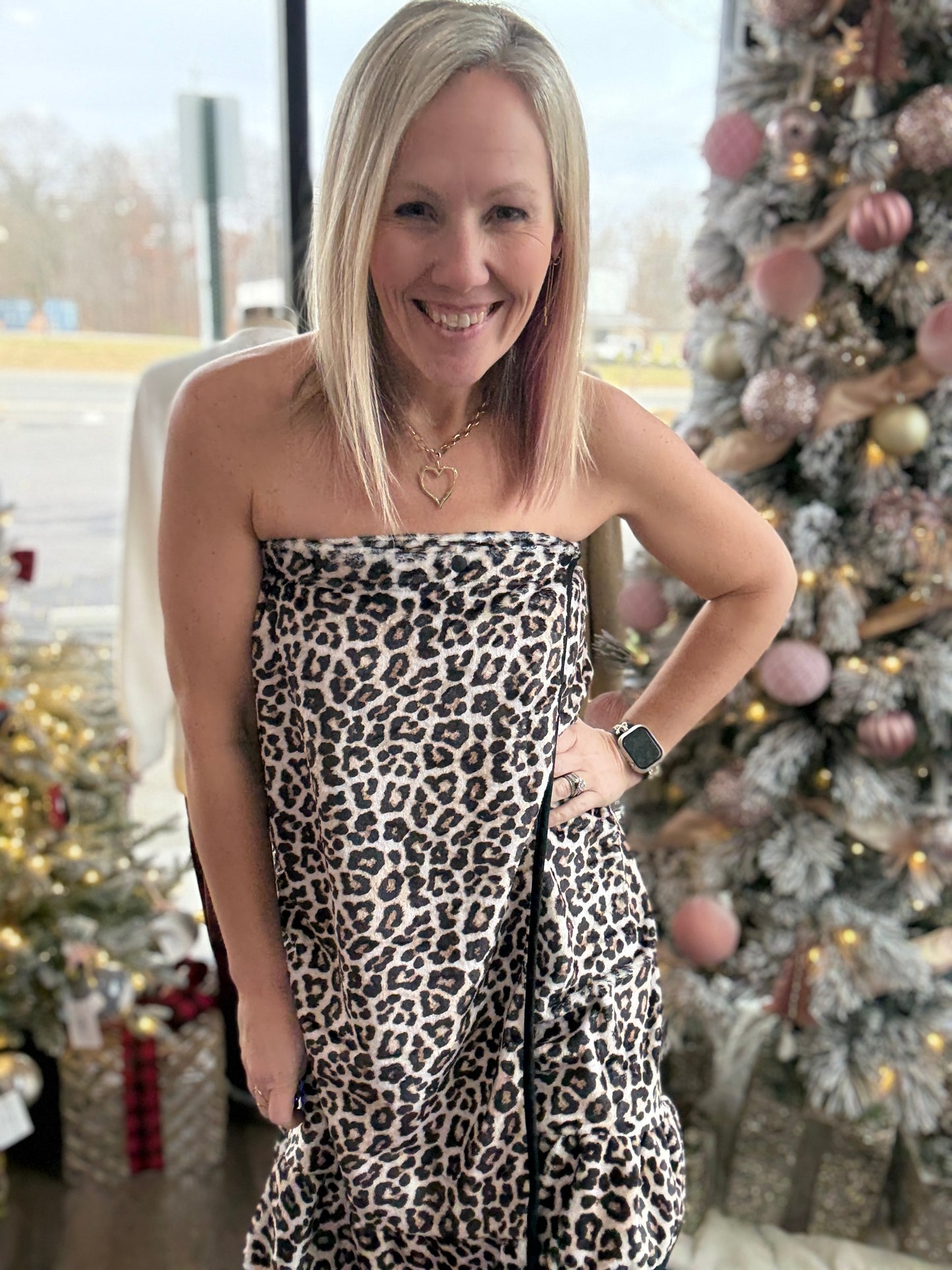 Leopard Bath Wrap
