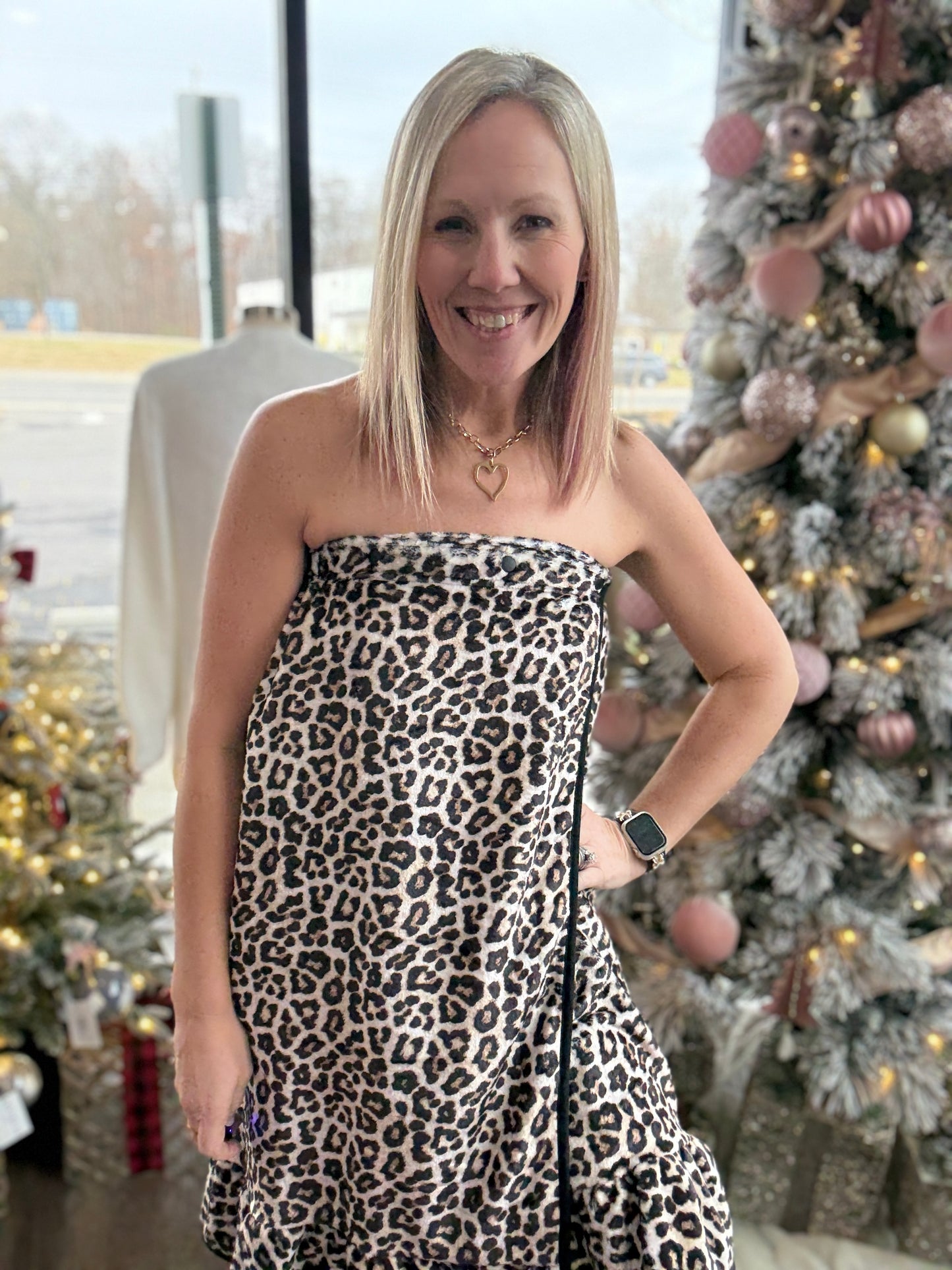 Leopard Bath Wrap