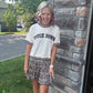 Pleated Skort- Safari Chic