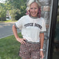 Bow Trim Boxer Shorts- Safari Chic