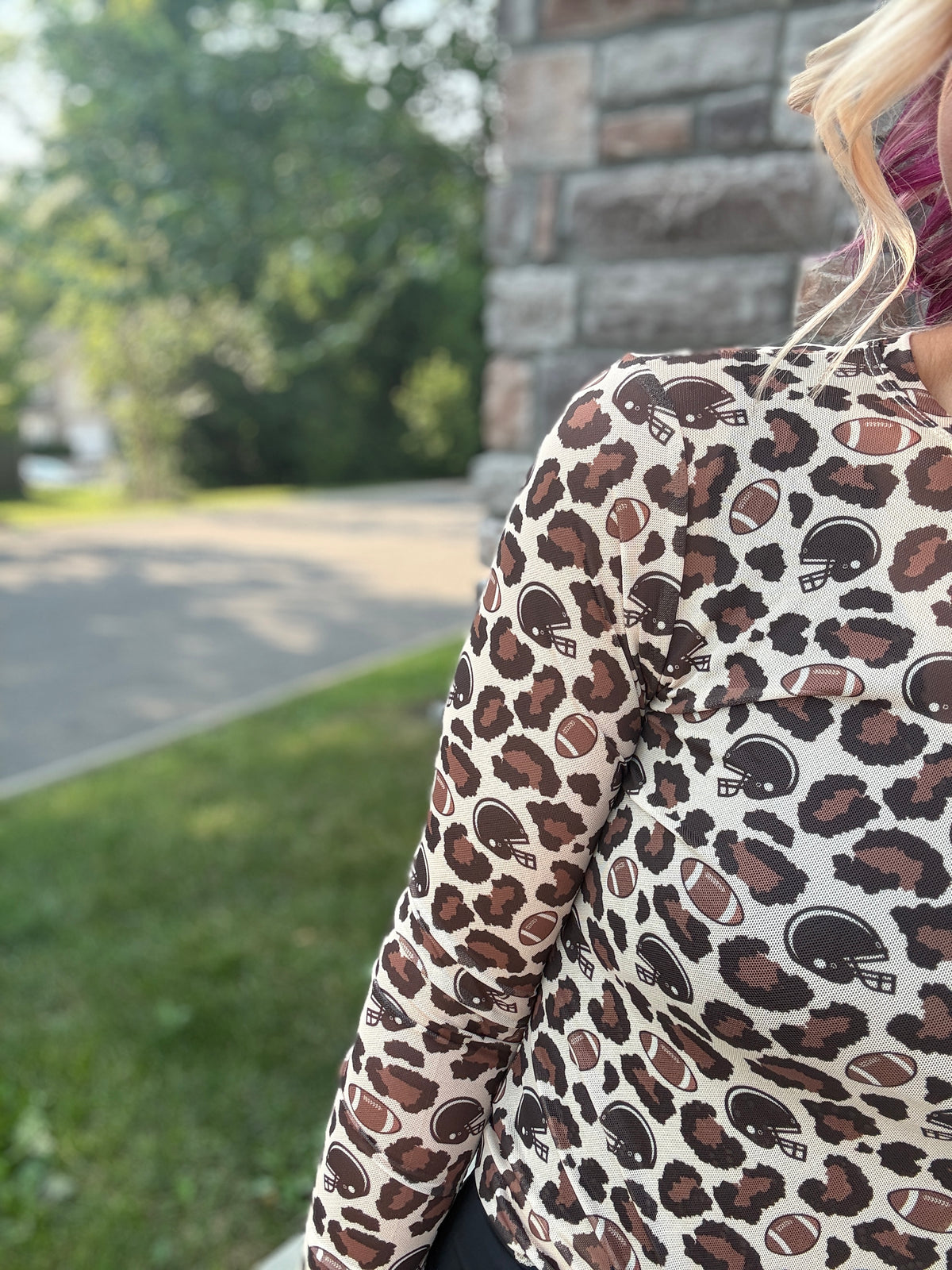 Kickoff Mesh Top