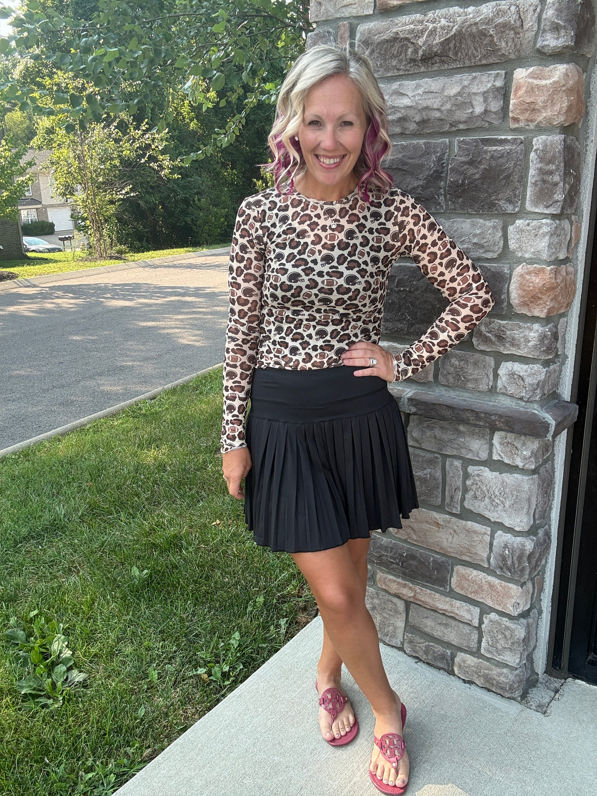 Kickoff Mesh Top