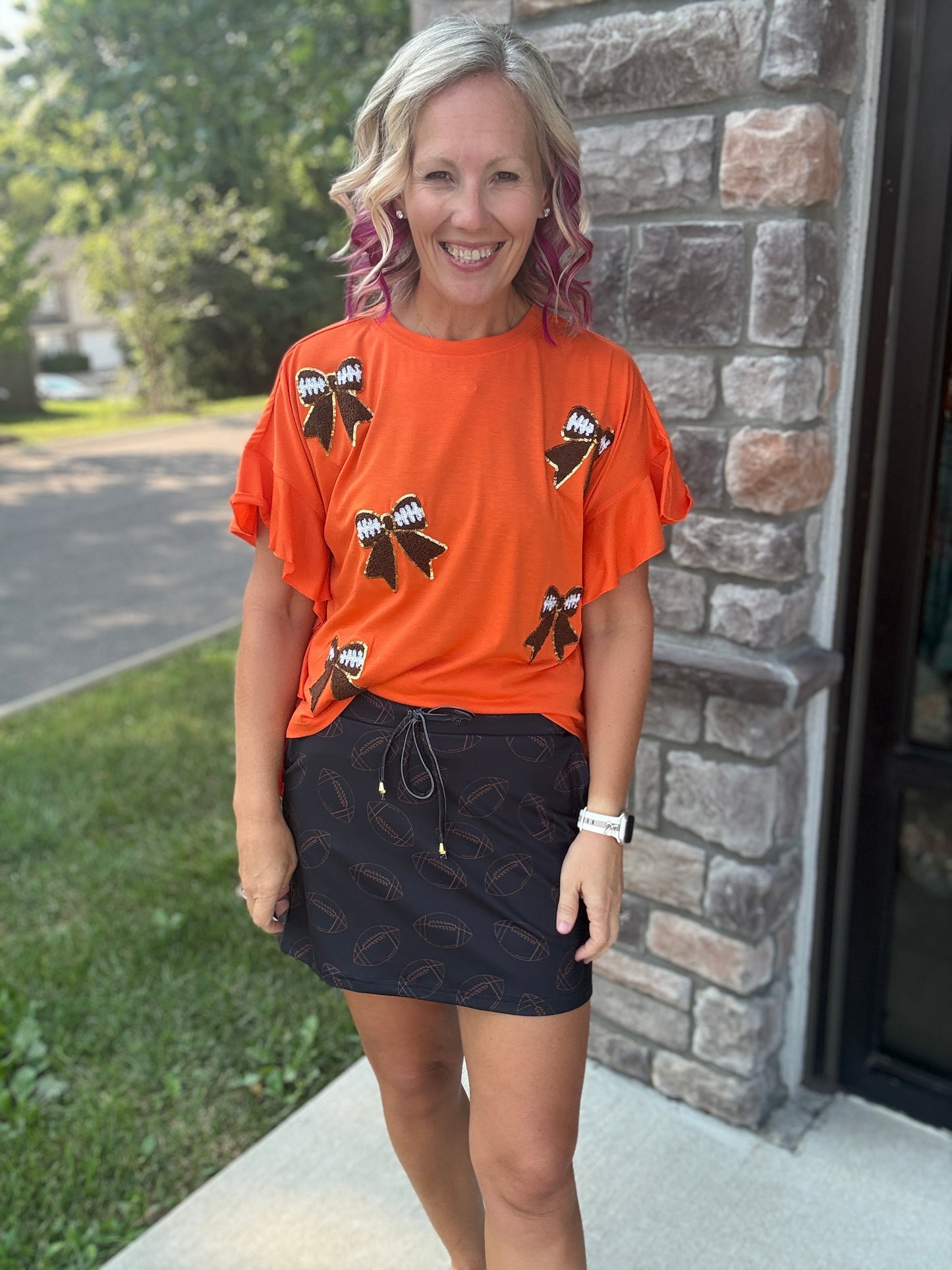 Friday Favorite Football Skort
