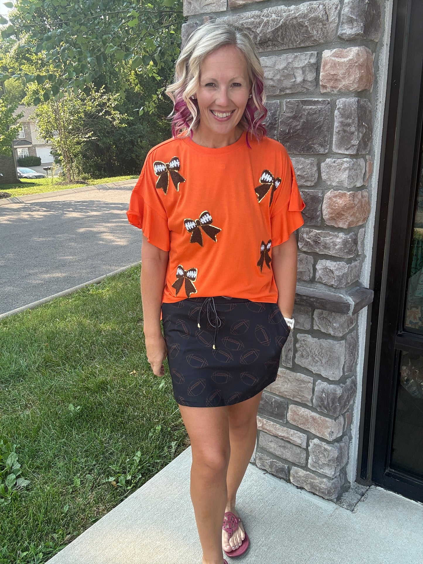 Friday Favorite Football Skort