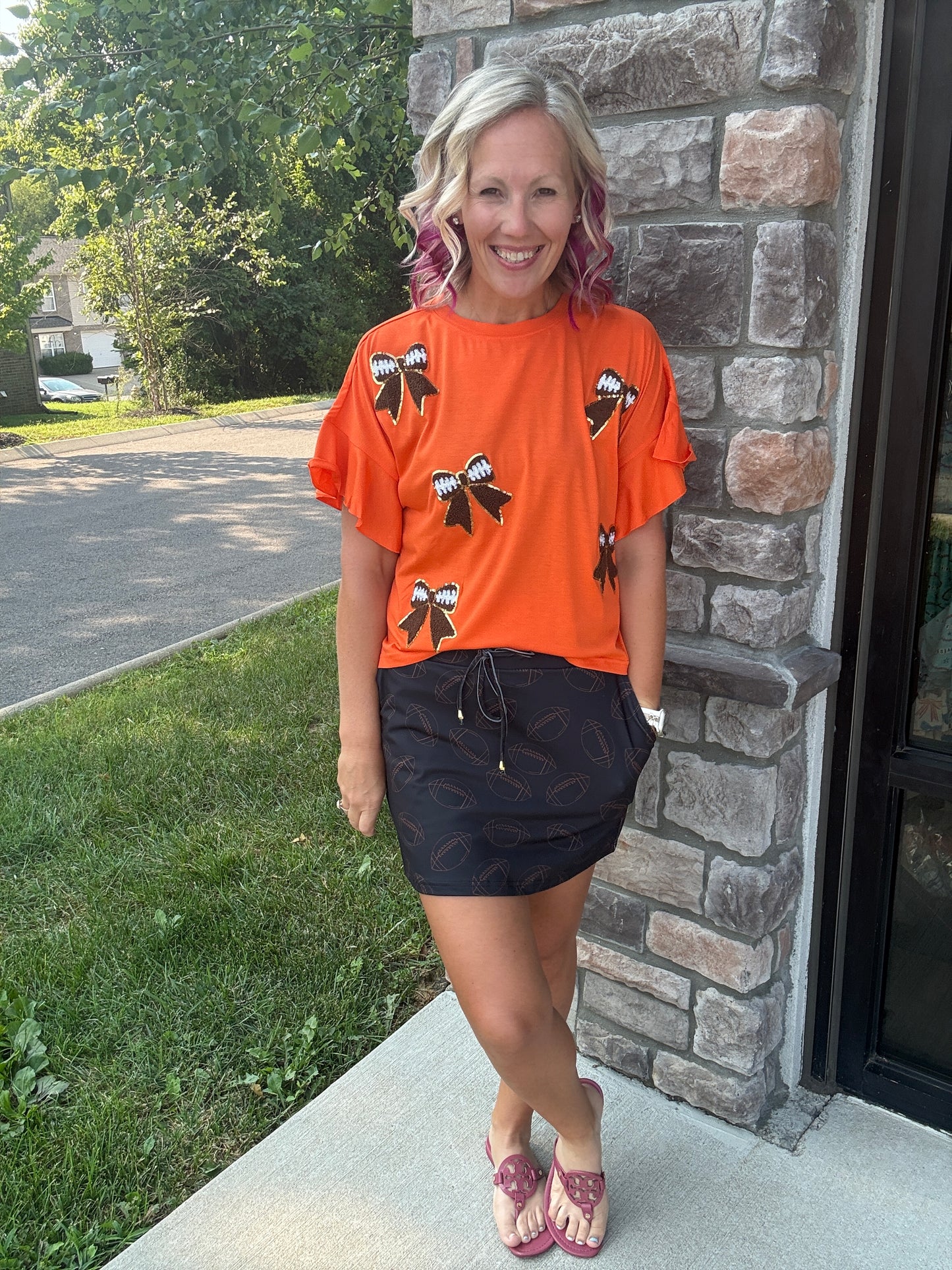 Friday Favorite Football Skort