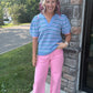 Bluebird Striped Top