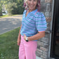 Bluebird Striped Top
