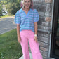 Bluebird Striped Top