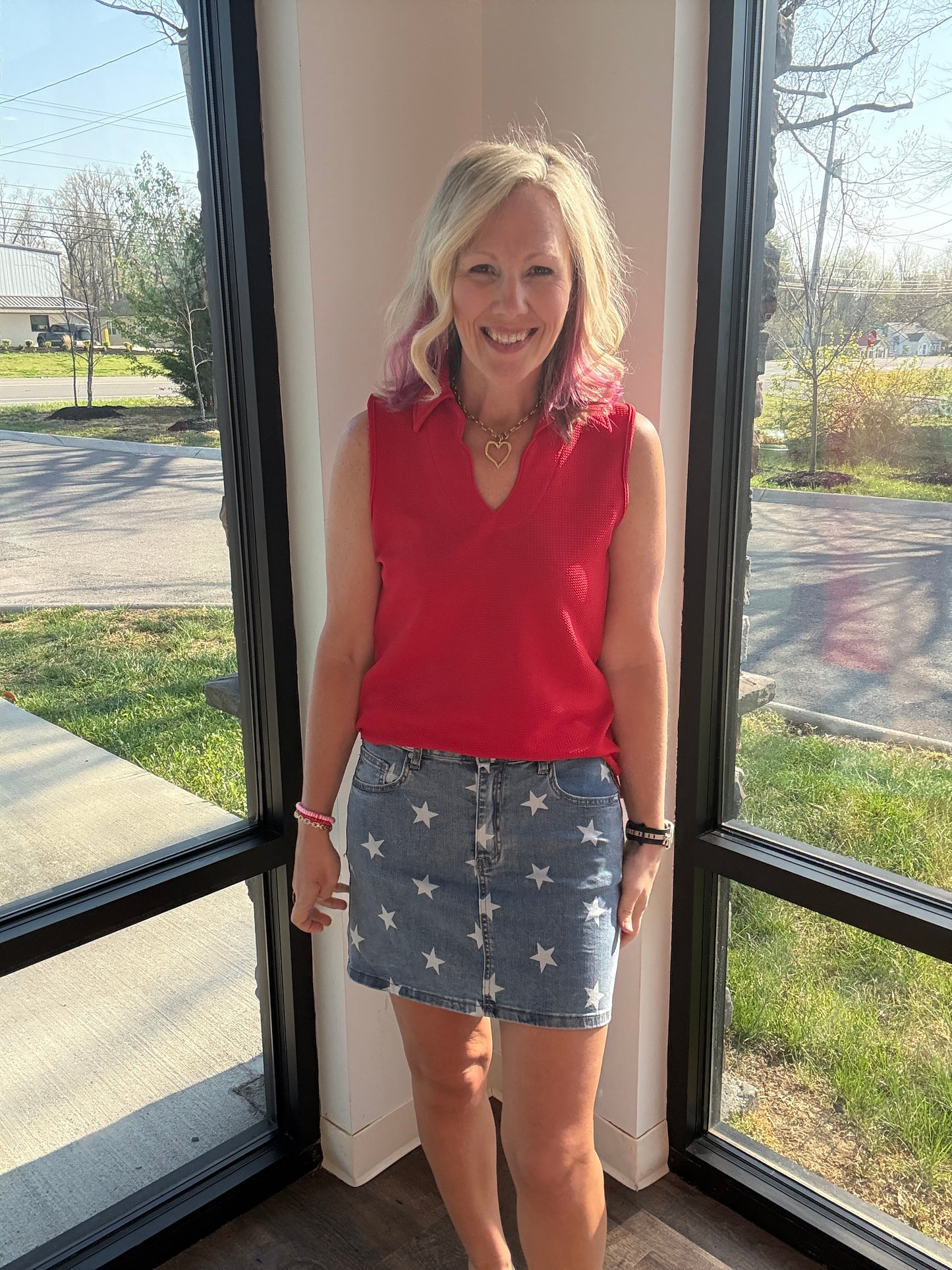 Starstruck Denim Skirt