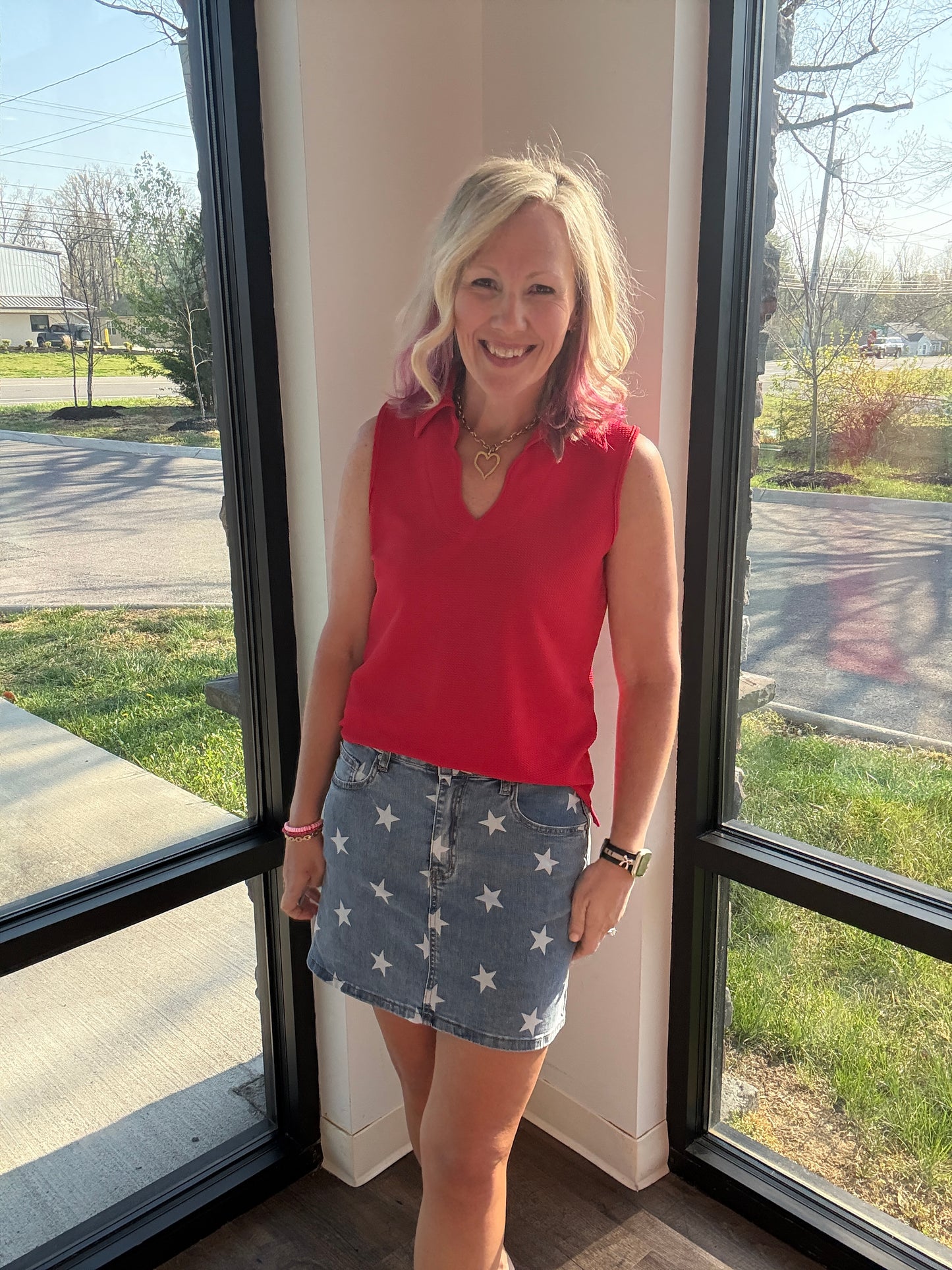 Starstruck Denim Skirt