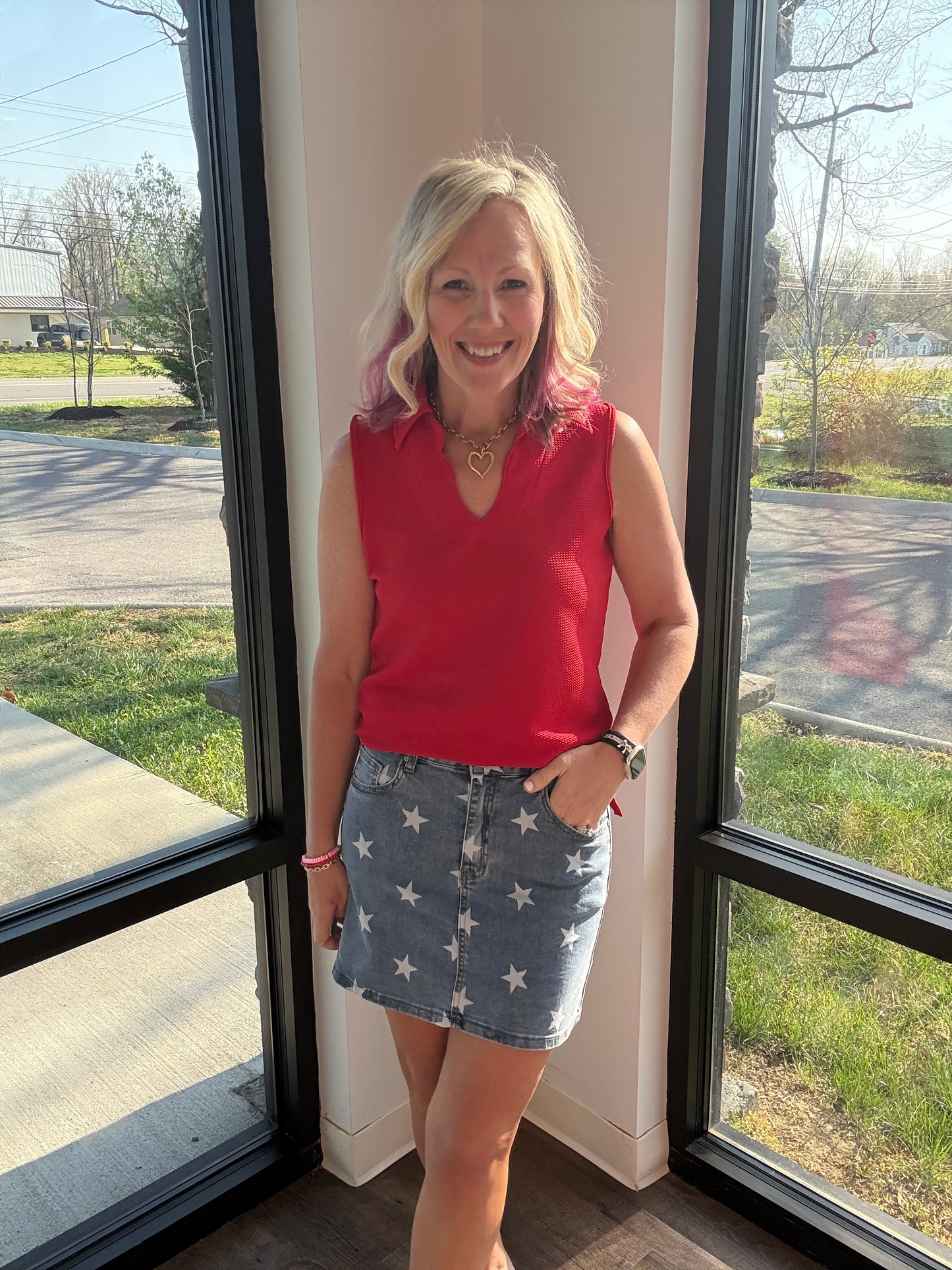 Starstruck Denim Skirt