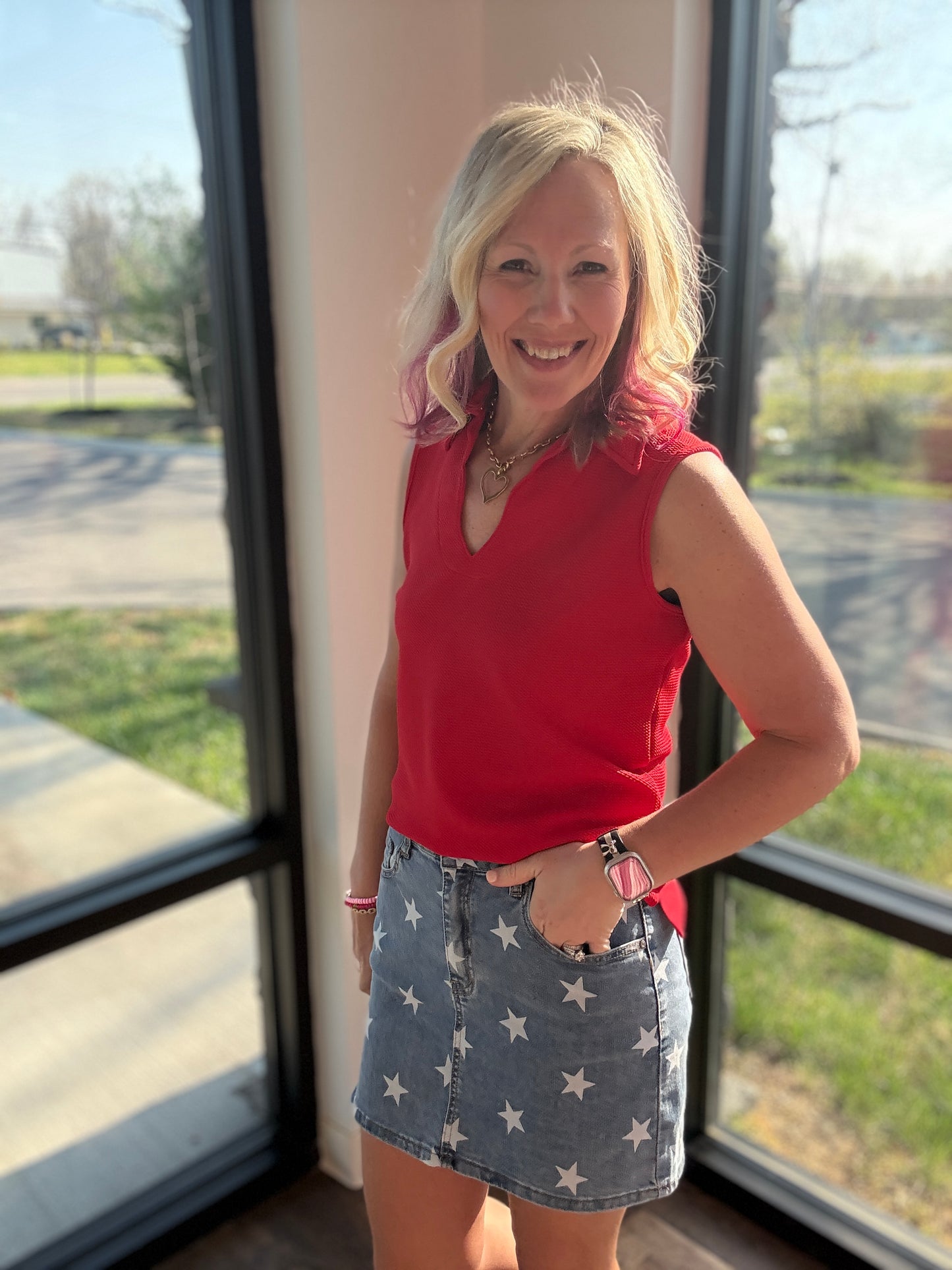 Starstruck Denim Skirt