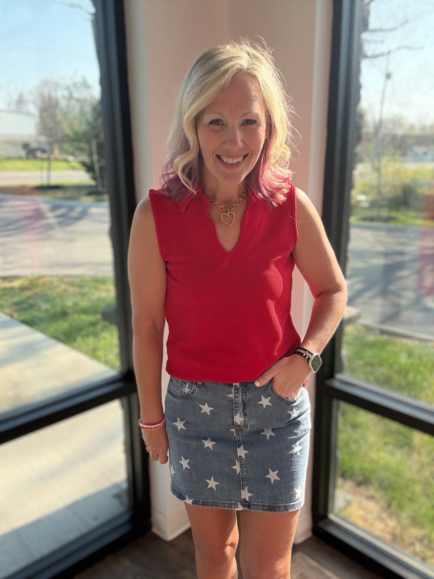 Starstruck Denim Skirt
