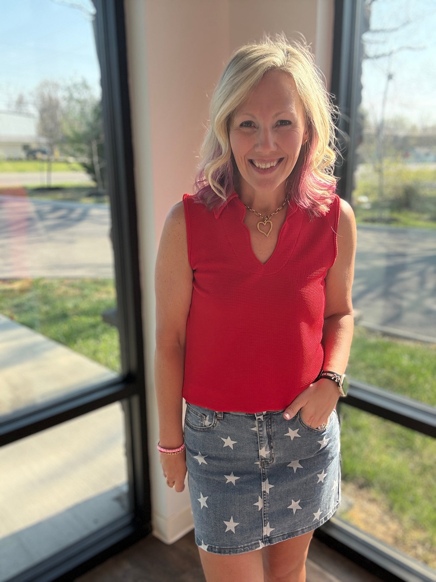 Starstruck Denim Skirt