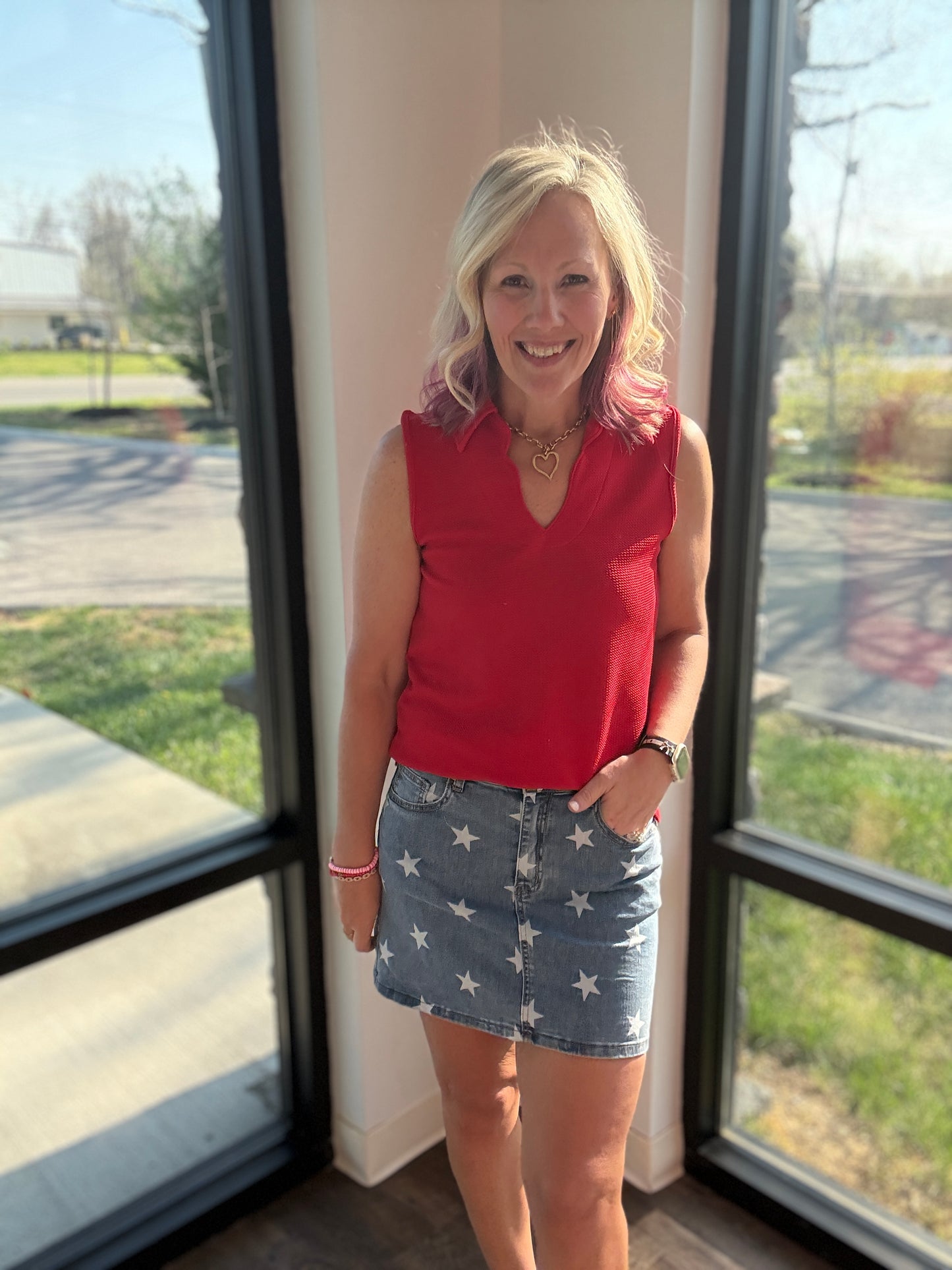 Starstruck Denim Skirt