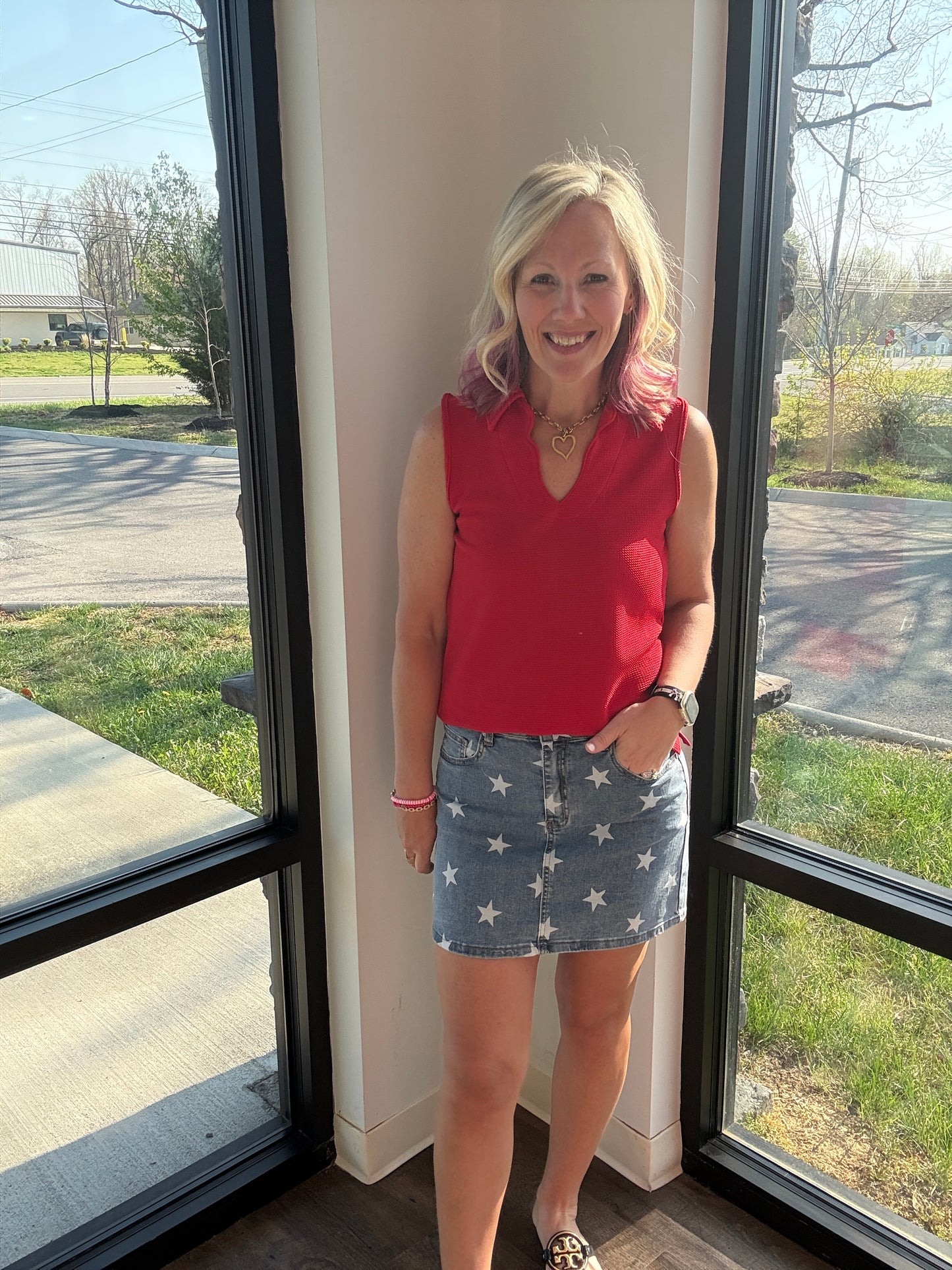 Starstruck Denim Skirt