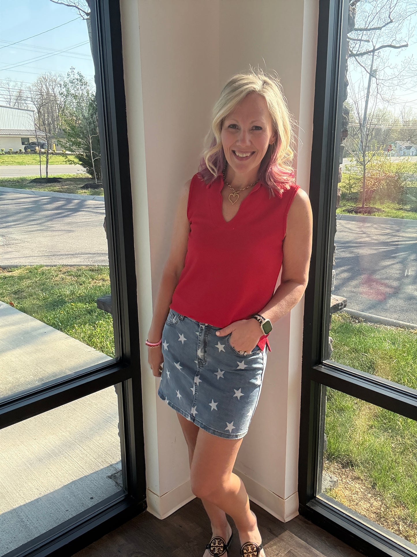 Starstruck Denim Skirt