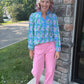 Scallop Society Pant- Pink