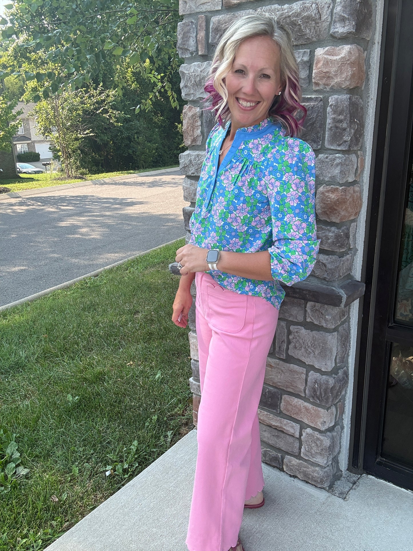 Vintage Posies Top
