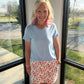 Patriotic Blooms Skort