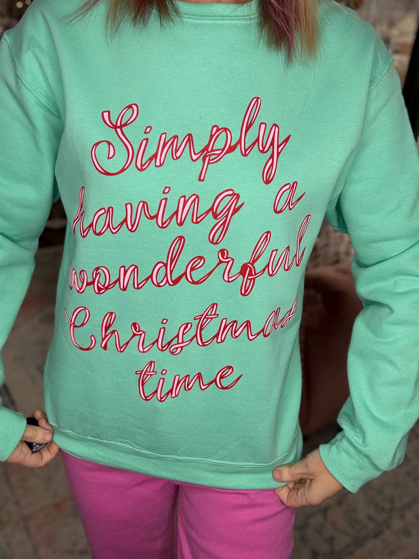 Wonderful Christmas Time Sweatshirt